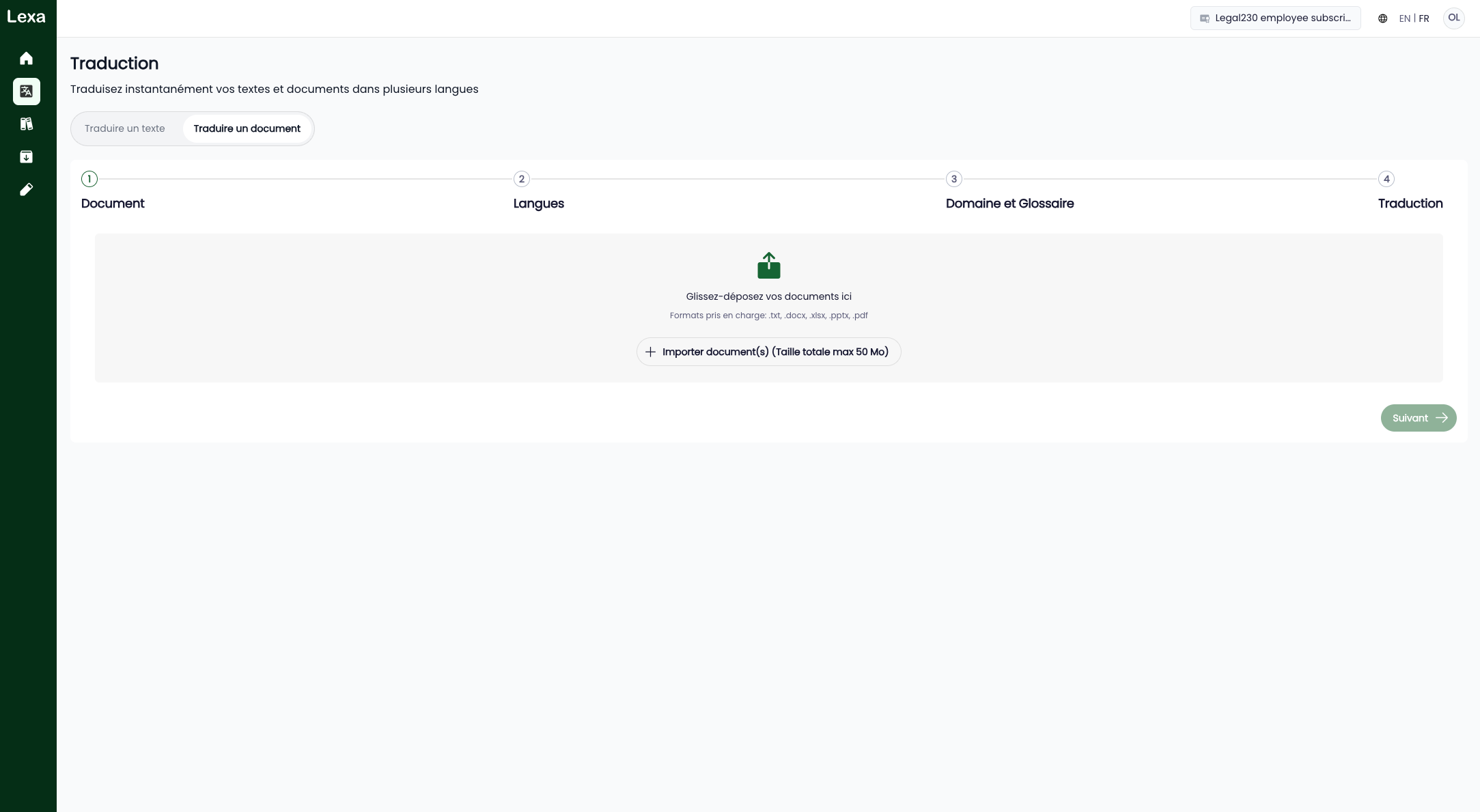 - lexa traduction juridique